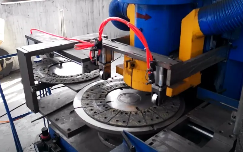 drilling and processing clutch facings webp