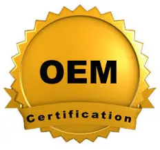 OEM certificate