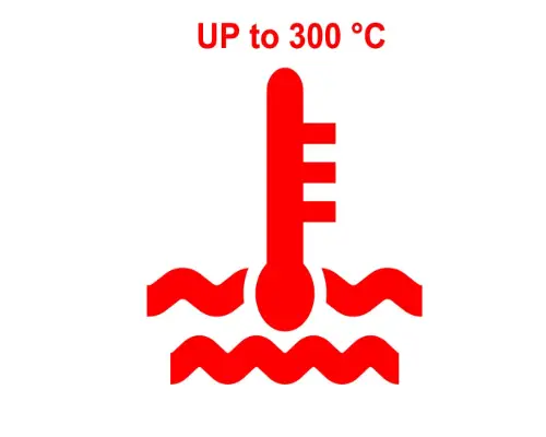 high temperature up to 300